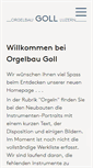 Mobile Screenshot of goll-orgel.ch